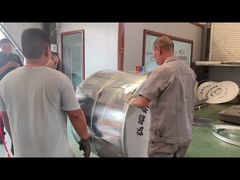 Flexibility Aluminum Coil SMP Paint with Good Impact Resistance 0.2-3.0mm 500-1600mm